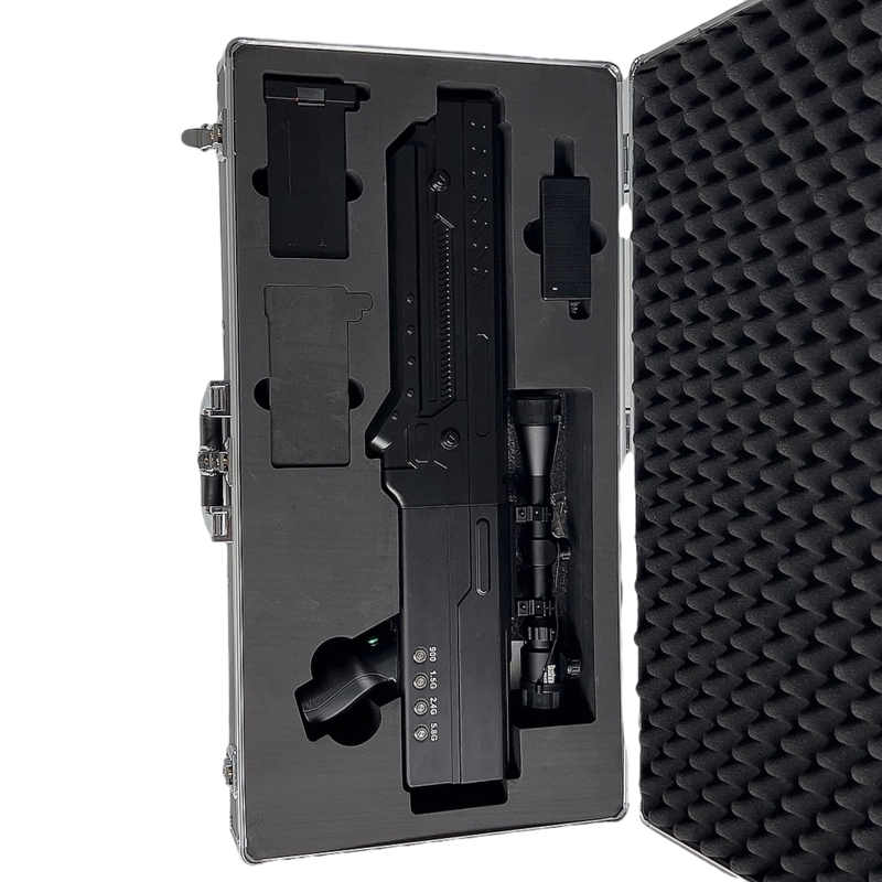  石楼手持便携式枪型低空防御反制四通道B型