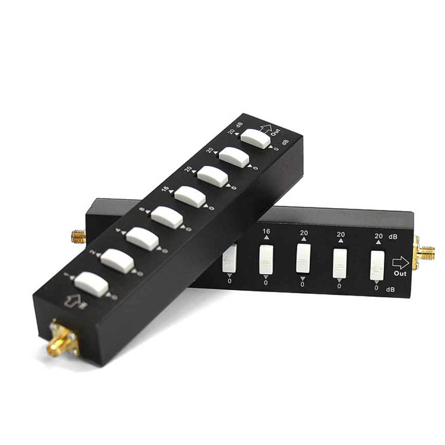  石楼步进可调衰减器SMA接口或N型接口0-90DB可调可选